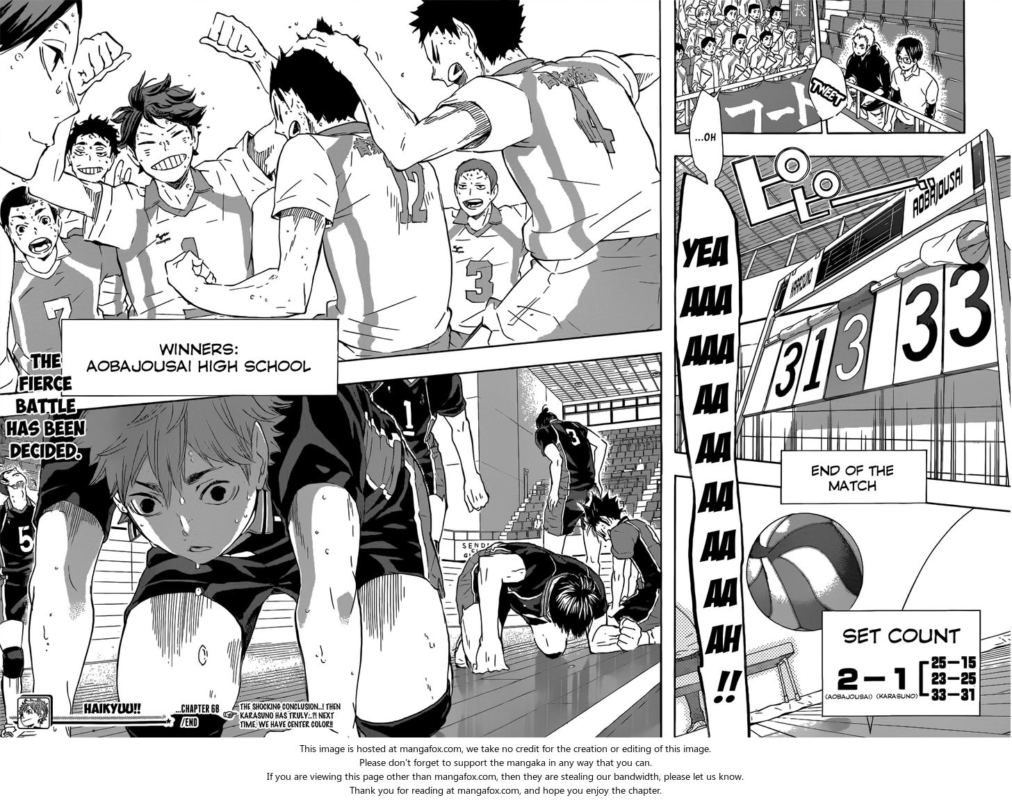 Haikyuu!! Vol.08 Chapter 068 page 15