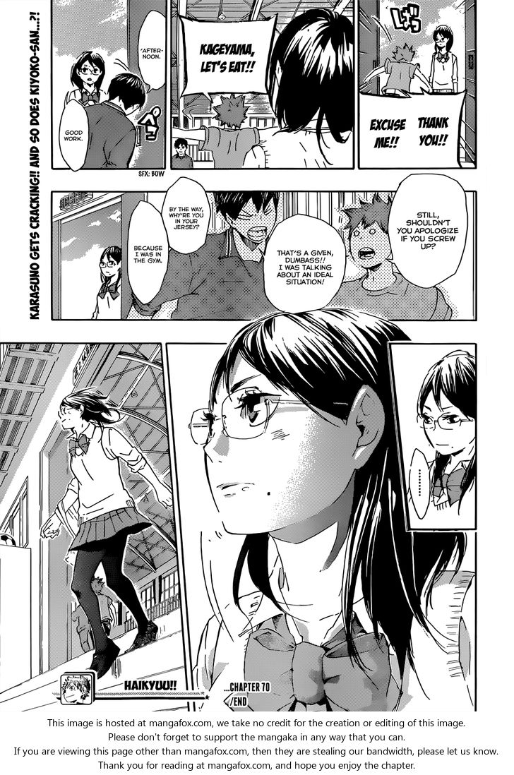Haikyuu!! Vol.08 Chapter 070 page 21