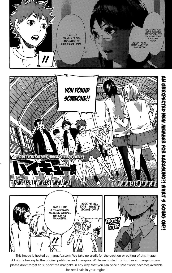 Haikyuu!! Vol.09 Chapter 074 page 4