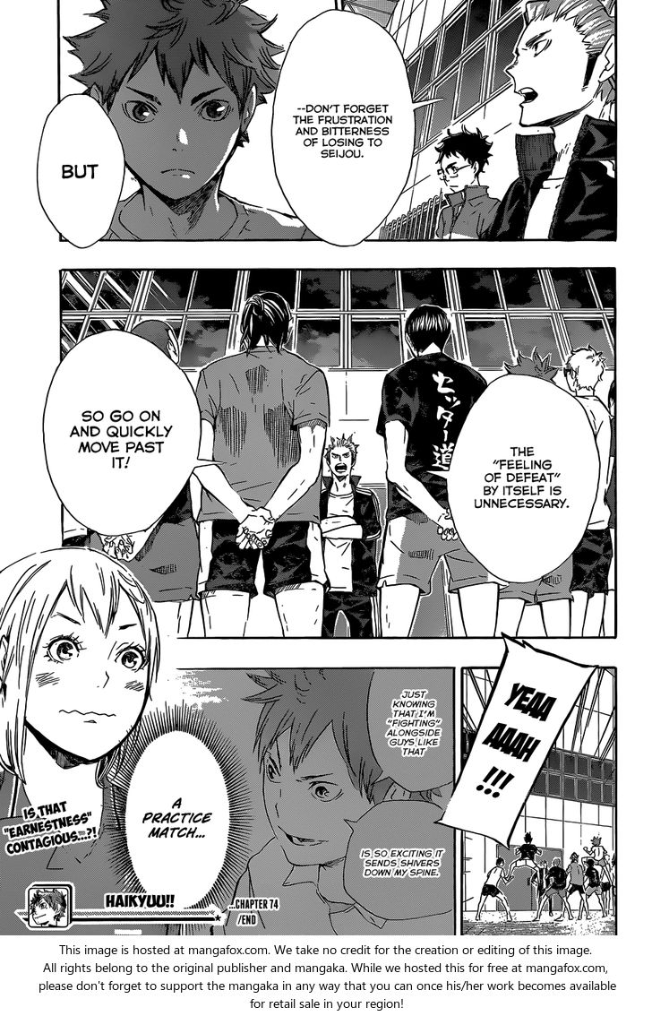 Haikyuu!! Vol.09 Chapter 074 page 21