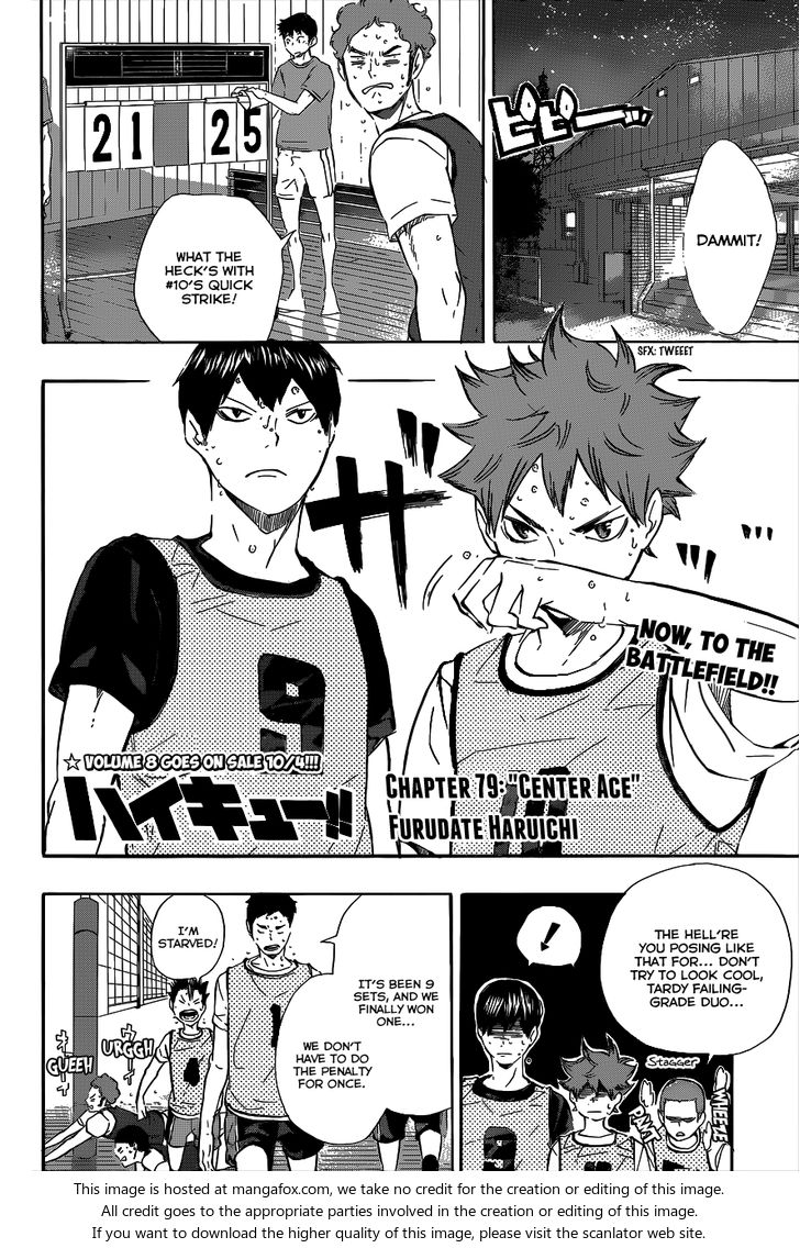 Haikyuu!! Vol.09 Chapter 079 page 3