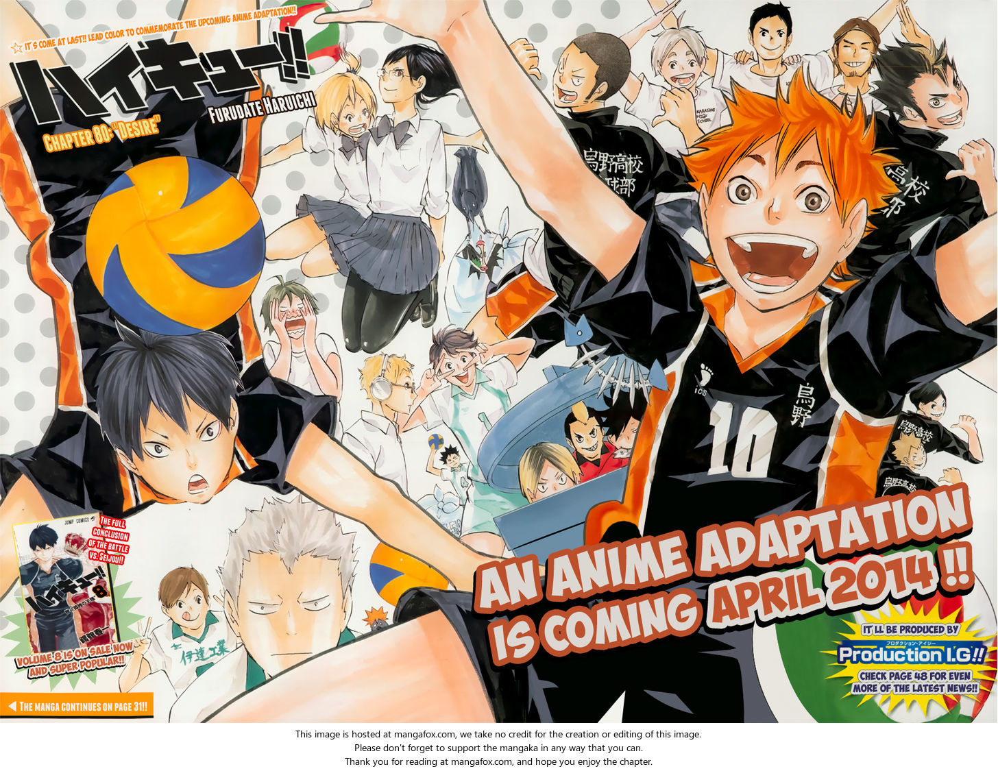 Haikyuu!! Vol.09 Chapter 080 page 5