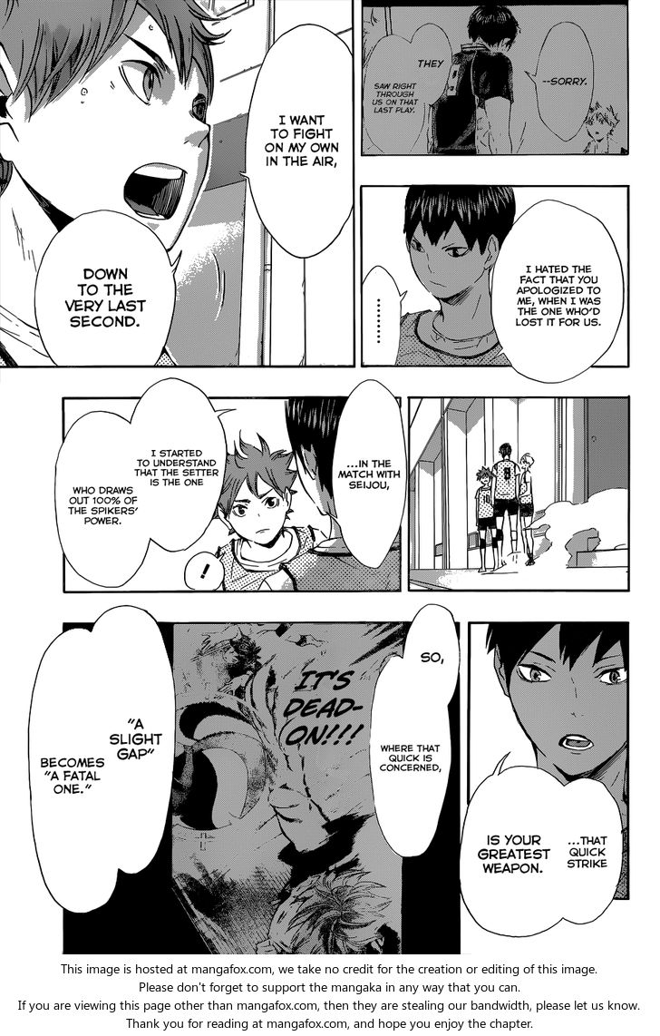 Haikyuu!! Vol.10 Chapter 081 page 14