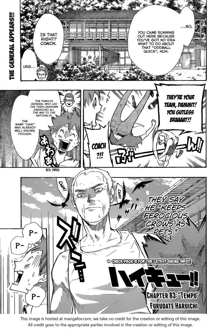 Haikyuu!! Vol.10 Chapter 083 page 3