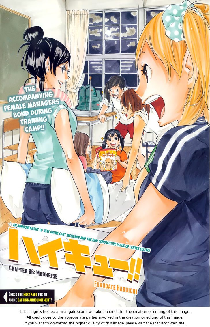 Haikyuu!! Vol.10 Chapter 086 page 2