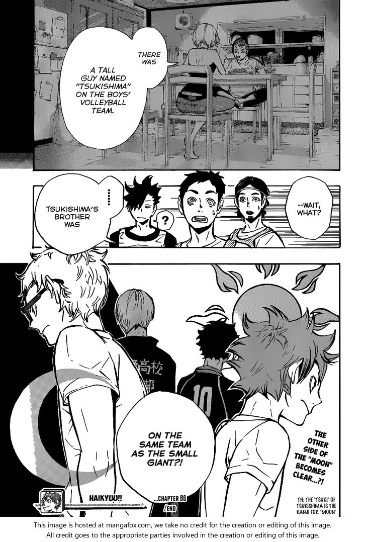 Haikyuu!! Vol.10 Chapter 086 page 21