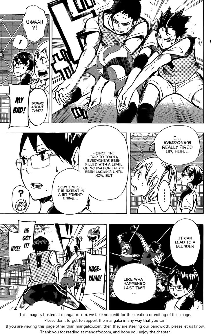 Haikyuu!! Vol.10 Chapter 087 page 8