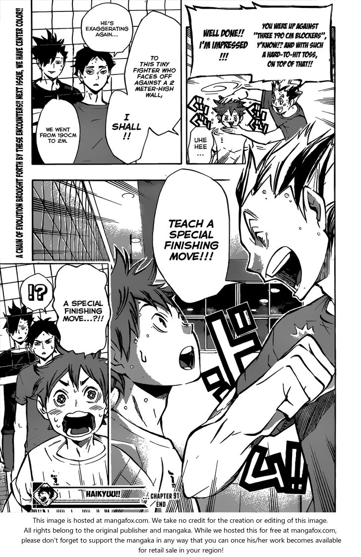 Haikyuu!! Vol.11 Chapter 091 page 20