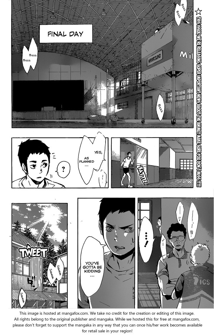 Haikyuu!! Vol.11 Chapter 092 page 6
