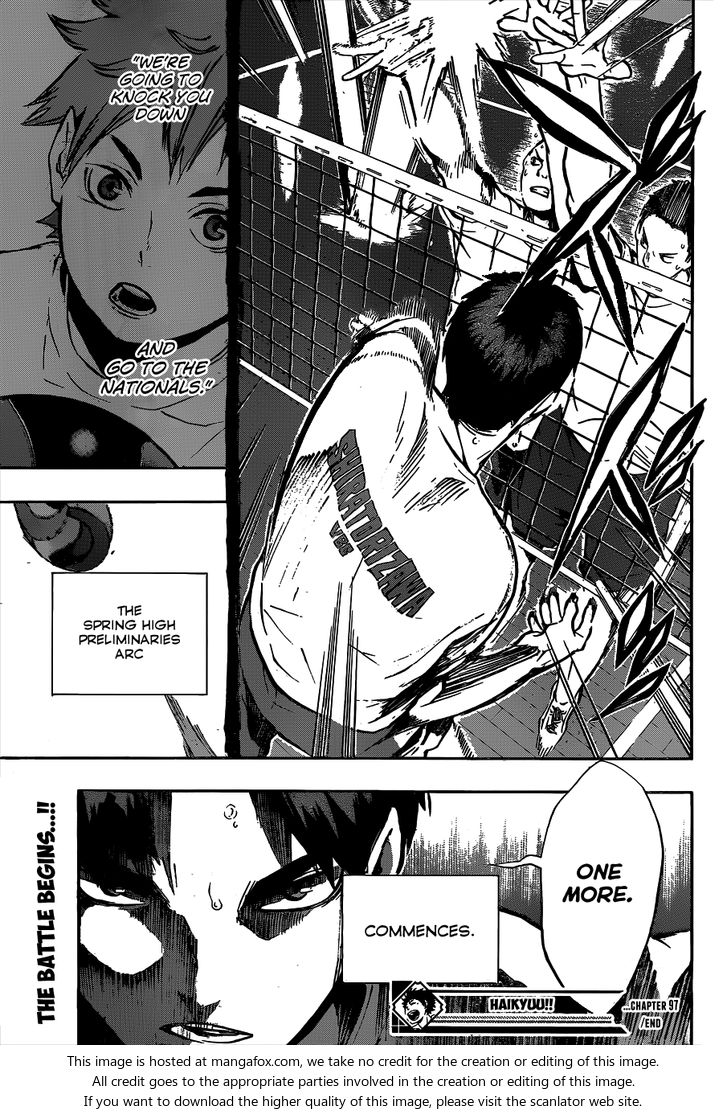 Haikyuu!! Vol.11 Chapter 097 page 16