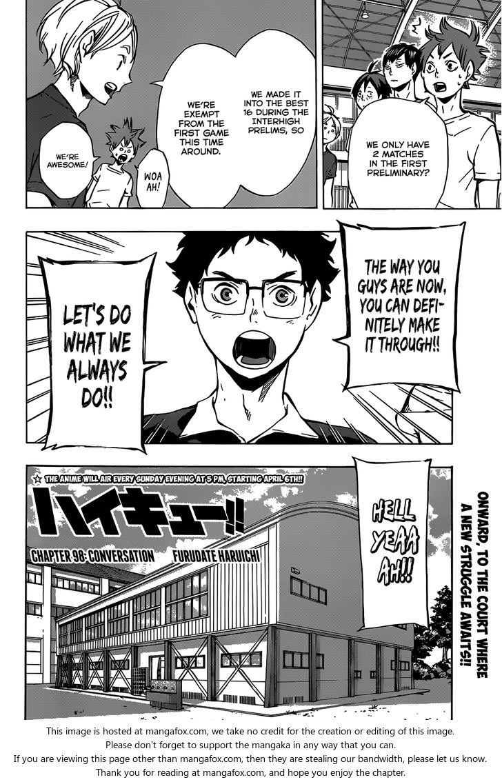 Haikyuu!! Vol.11 Chapter 098 page 4