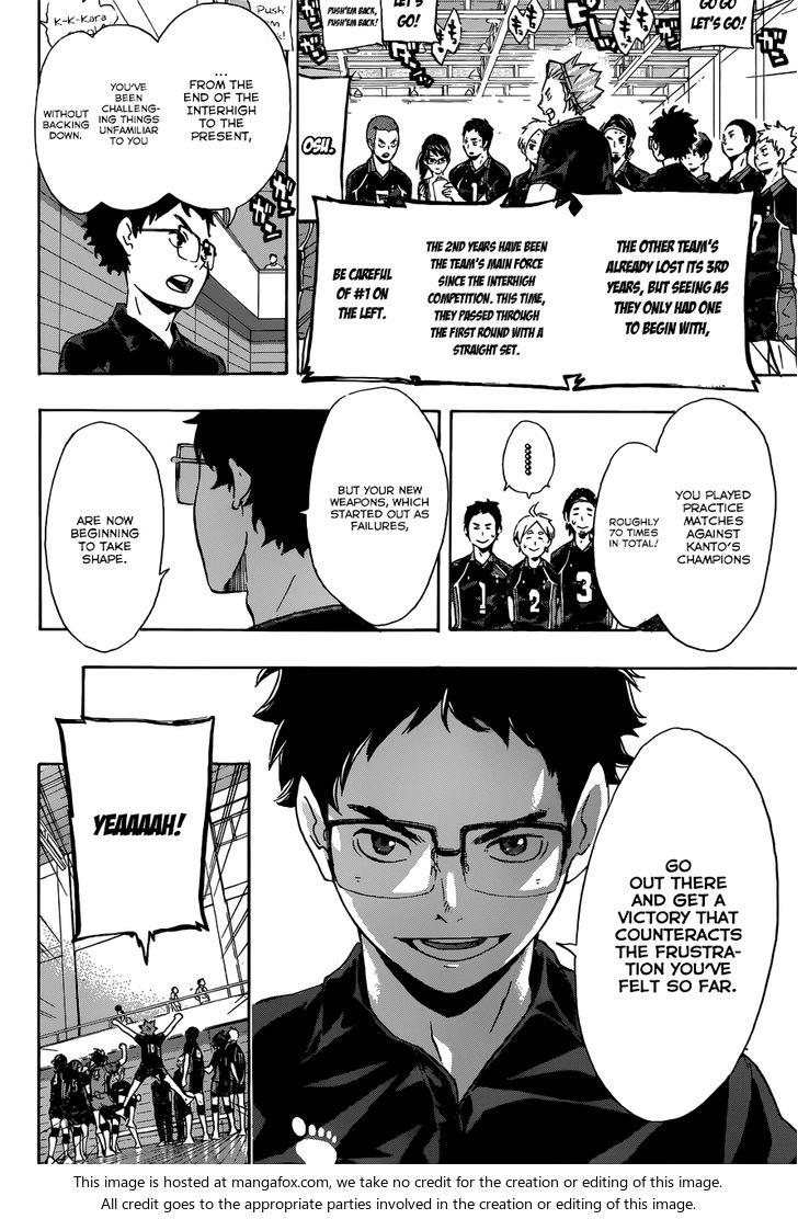 Haikyuu!! Vol.12 Chapter 099 page 15