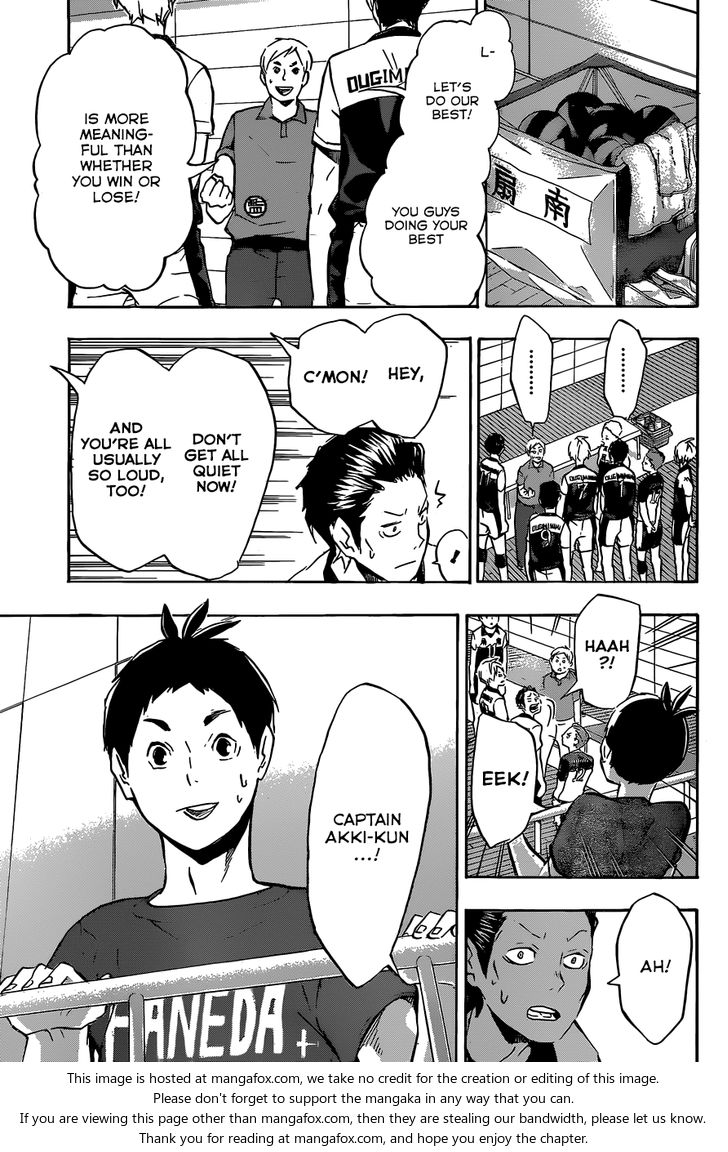 Haikyuu!! Vol.12 Chapter 100 page 15