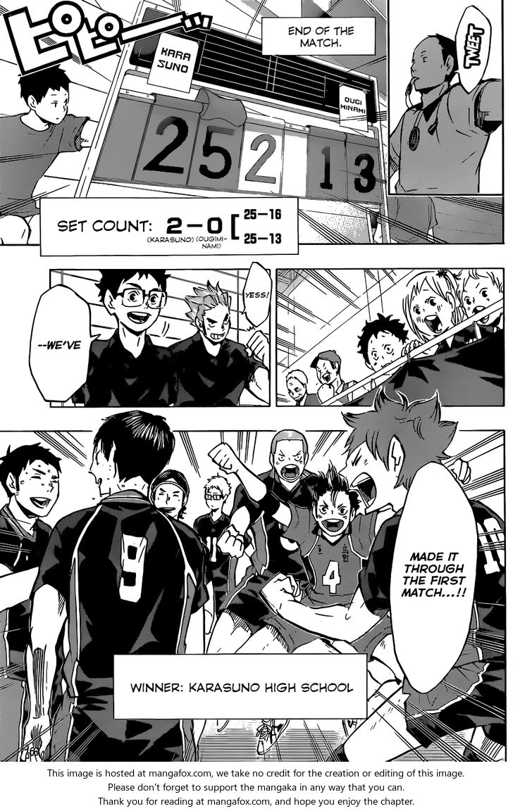 Haikyuu!! Vol.12 Chapter 101 page 14