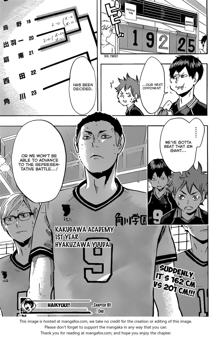 Haikyuu!! Vol.12 Chapter 101 page 20