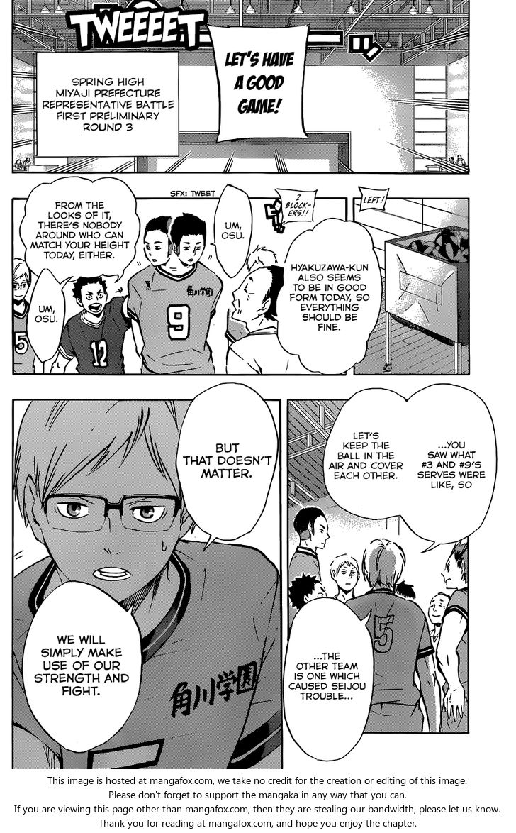 Haikyuu!! Vol.12 Chapter 102 page 10