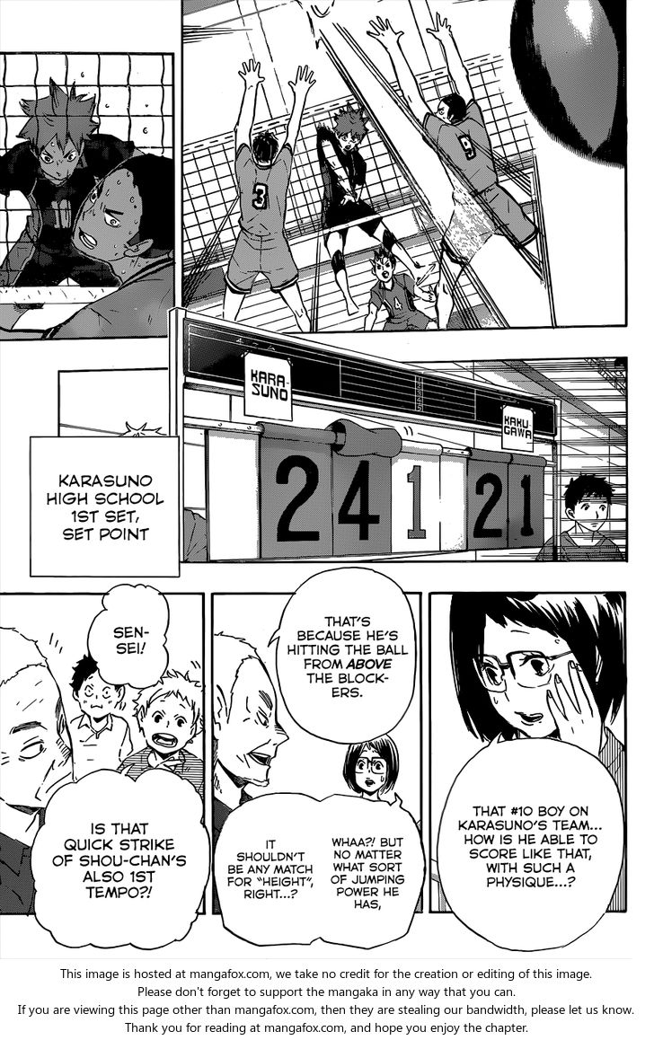 Haikyuu!! Vol.12 Chapter 104 page 9