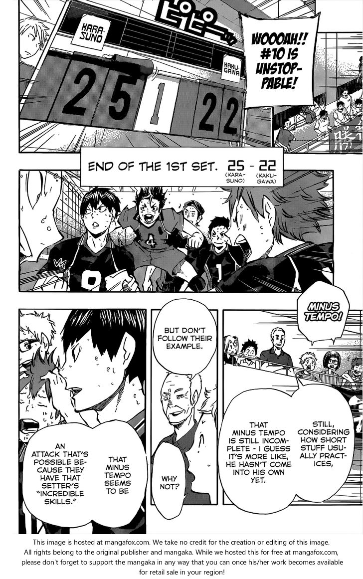 Haikyuu!! Vol.12 Chapter 104 page 14