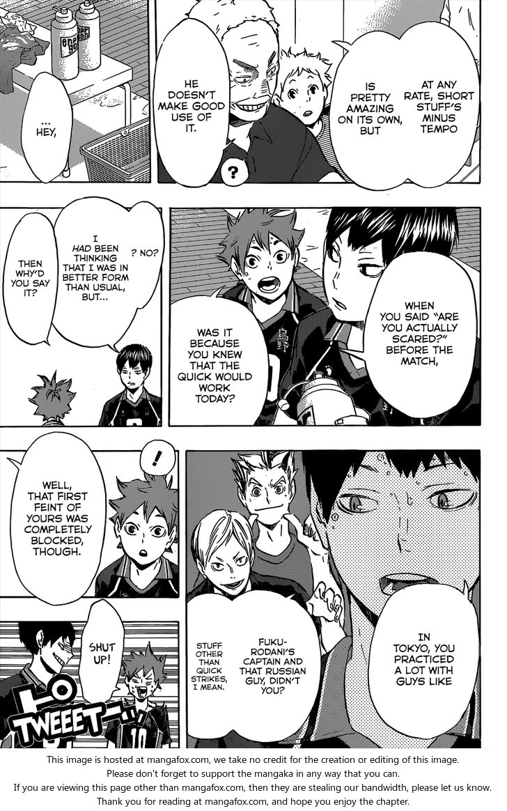 Haikyuu!! Vol.12 Chapter 104 page 15
