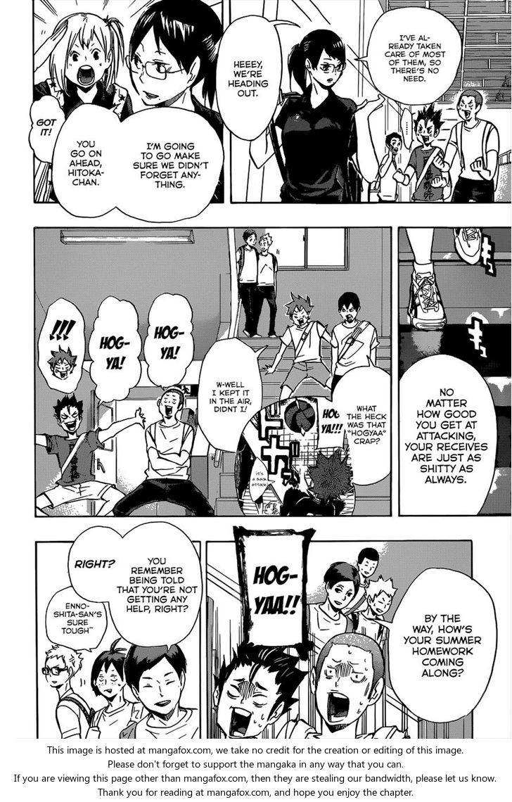 Haikyuu!! Vol.12 Chapter 105 page 6