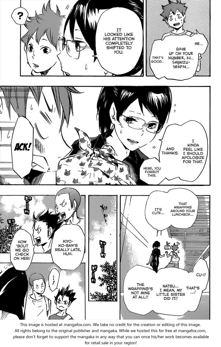 Haikyuu!! Vol.12 Chapter 105 page 13