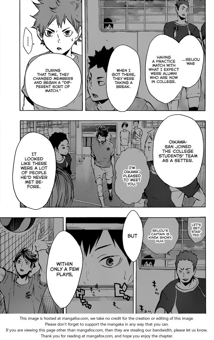 Haikyuu!! Vol.12 Chapter 106 page 10