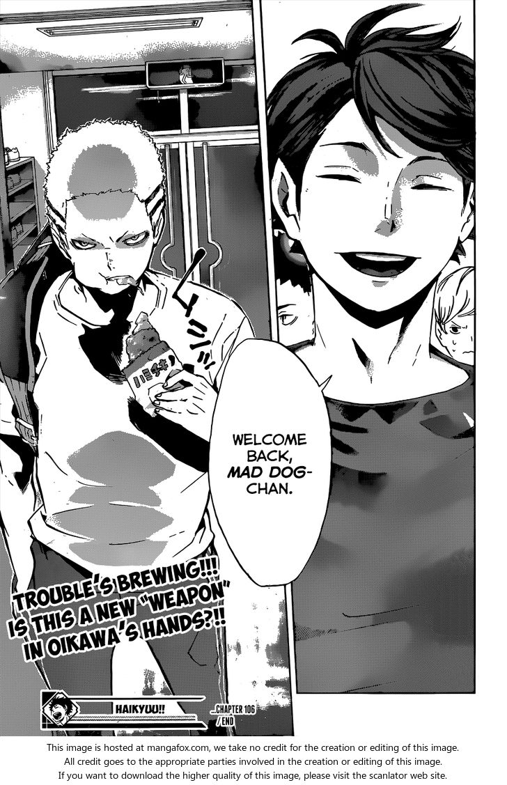 Haikyuu!! Vol.12 Chapter 106 page 21
