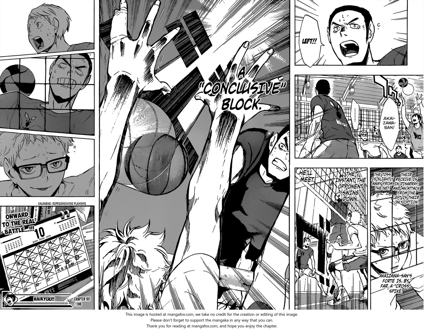 Haikyuu!! Vol.12 Chapter 107 page 19