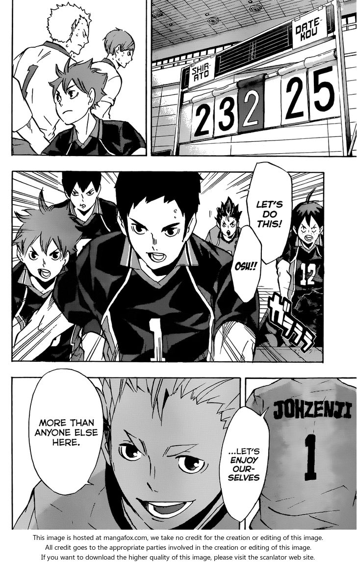 Haikyuu!! Vol.13 Chapter 108 page 17