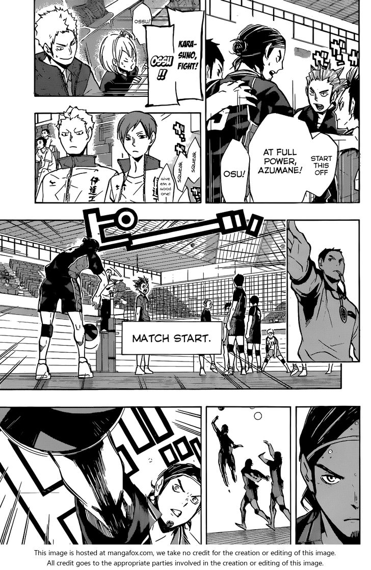 Haikyuu!! Vol.13 Chapter 109 page 9