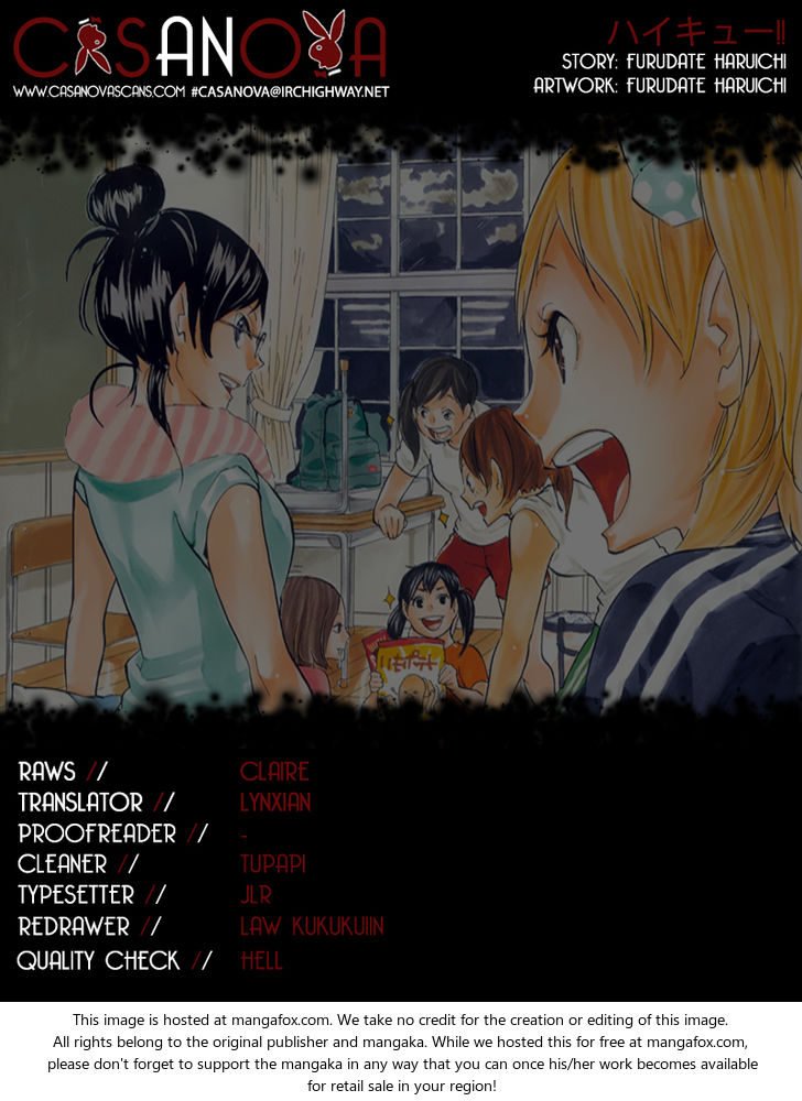 Haikyuu!! Vol.13 Chapter 110 page 2
