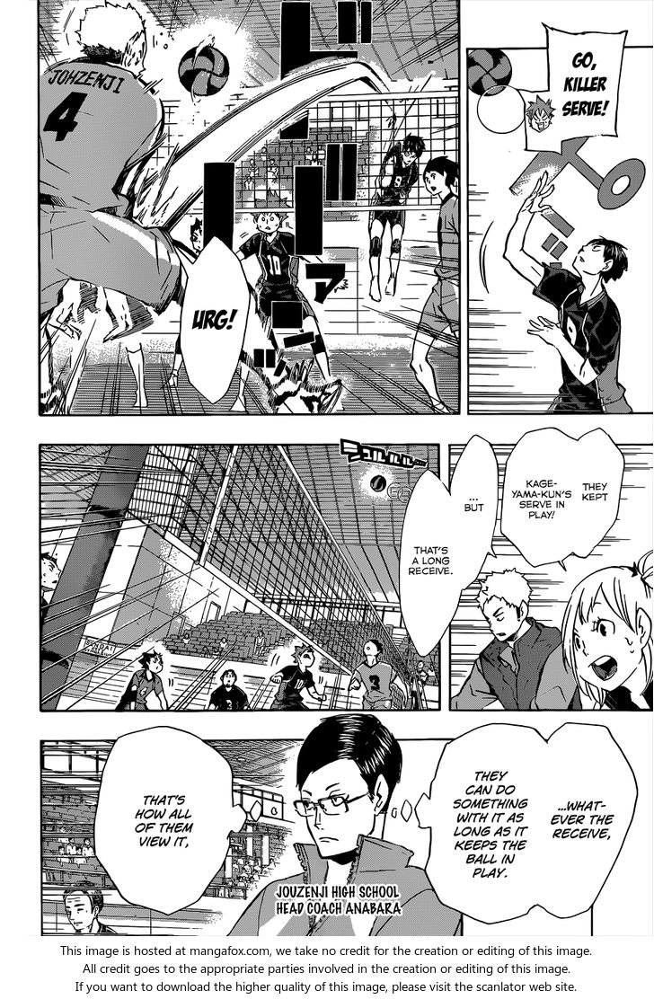 Haikyuu!! Vol.13 Chapter 110 page 4