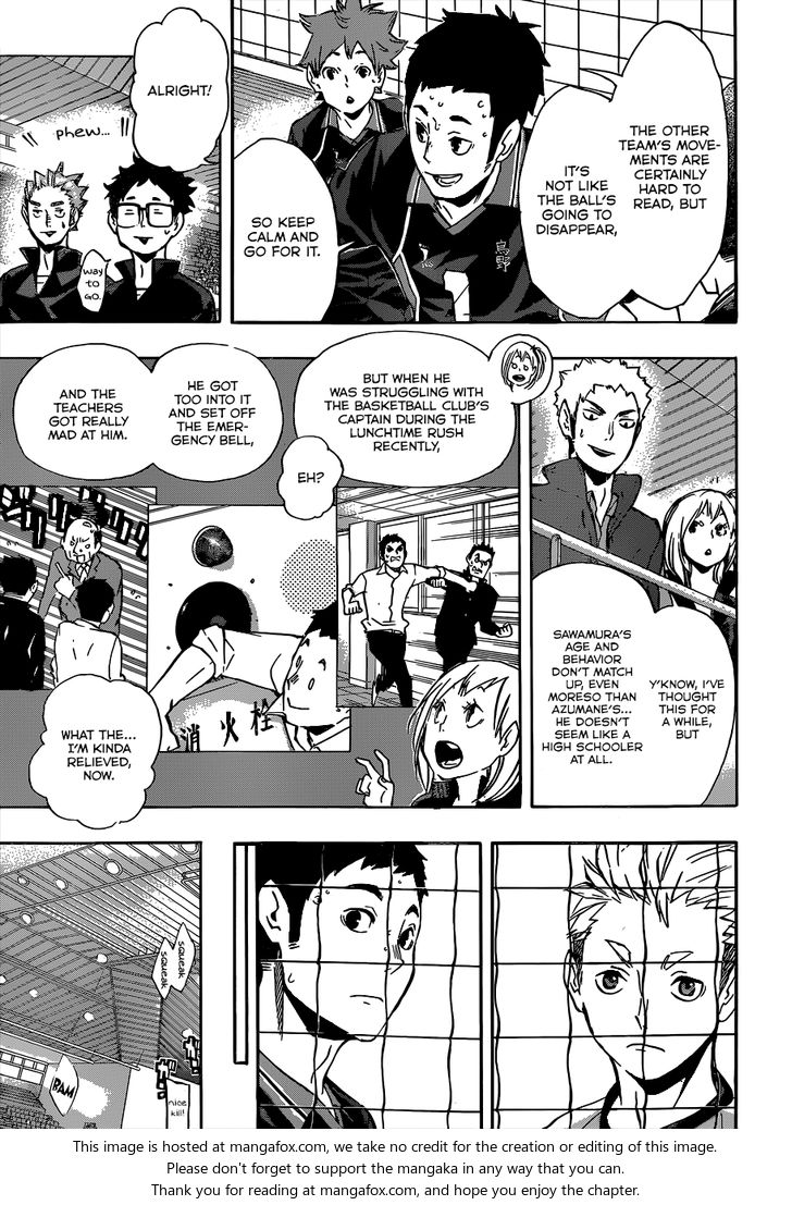 Haikyuu!! Vol.13 Chapter 110 page 9