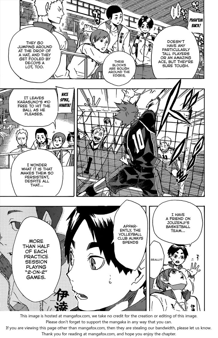 Haikyuu!! Vol.13 Chapter 110 page 11