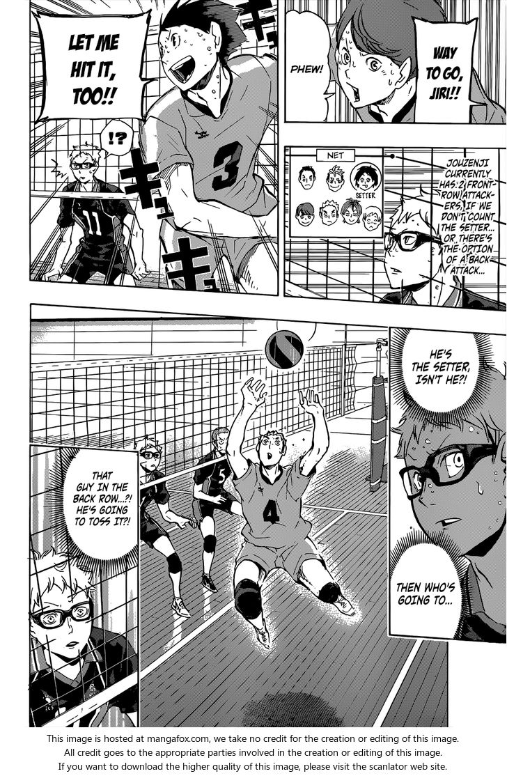 Haikyuu!! Vol.13 Chapter 110 page 14