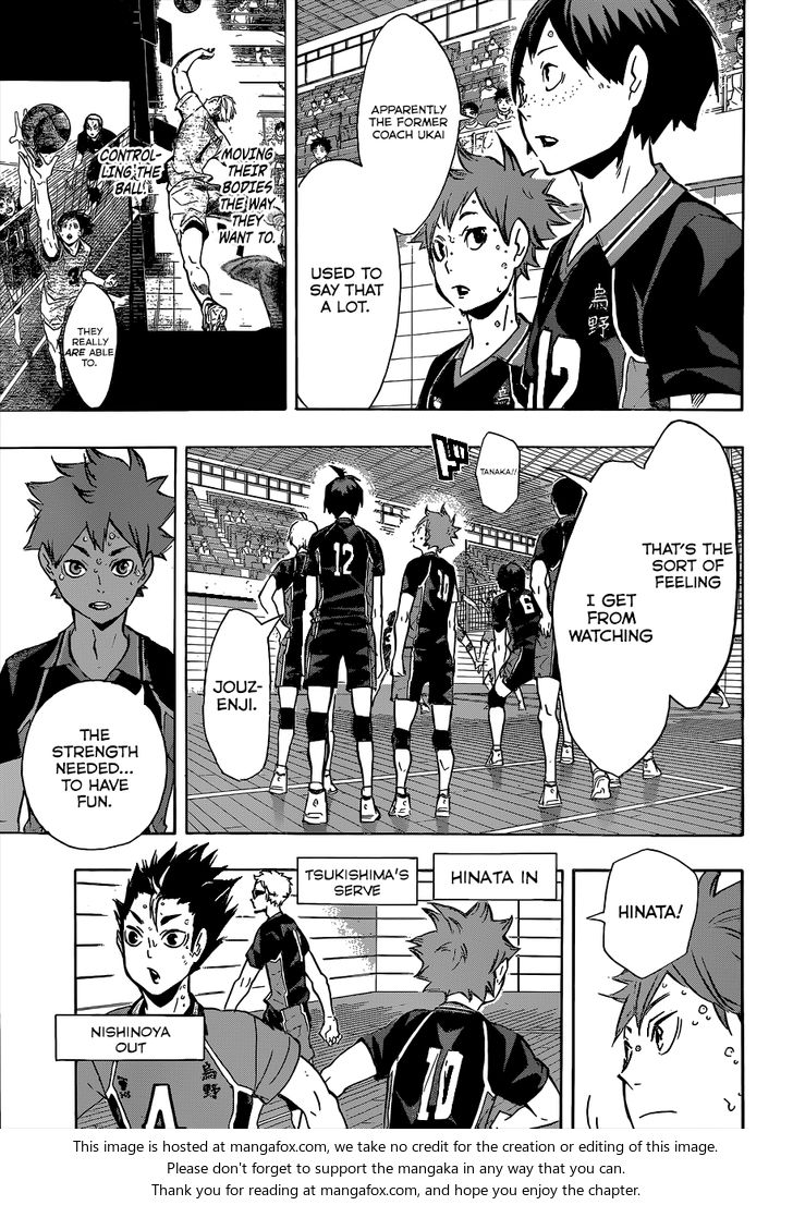 Haikyuu!! Vol.13 Chapter 110 page 17