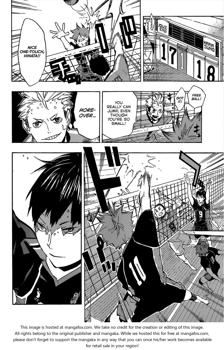 Haikyuu!! Vol.13 Chapter 110 page 18