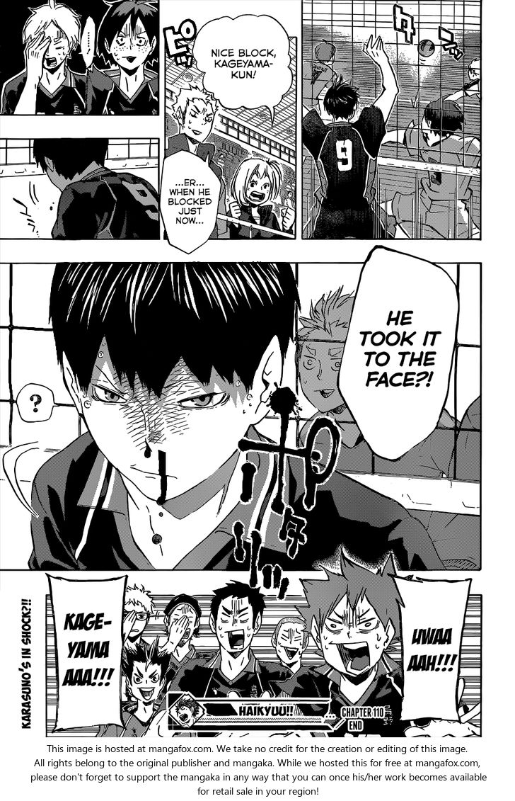 Haikyuu!! Vol.13 Chapter 110 page 21