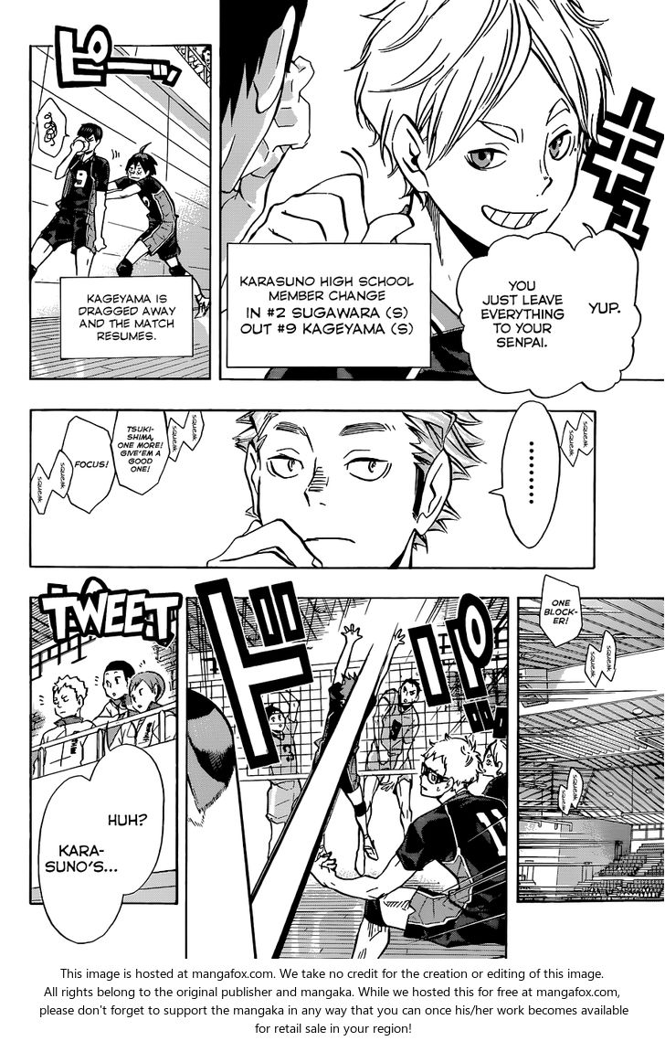 Haikyuu!! Vol.13 Chapter 111 page 6