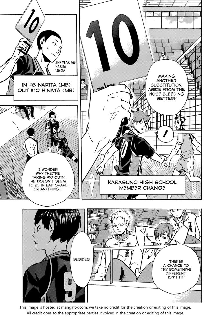 Haikyuu!! Vol.13 Chapter 111 page 7
