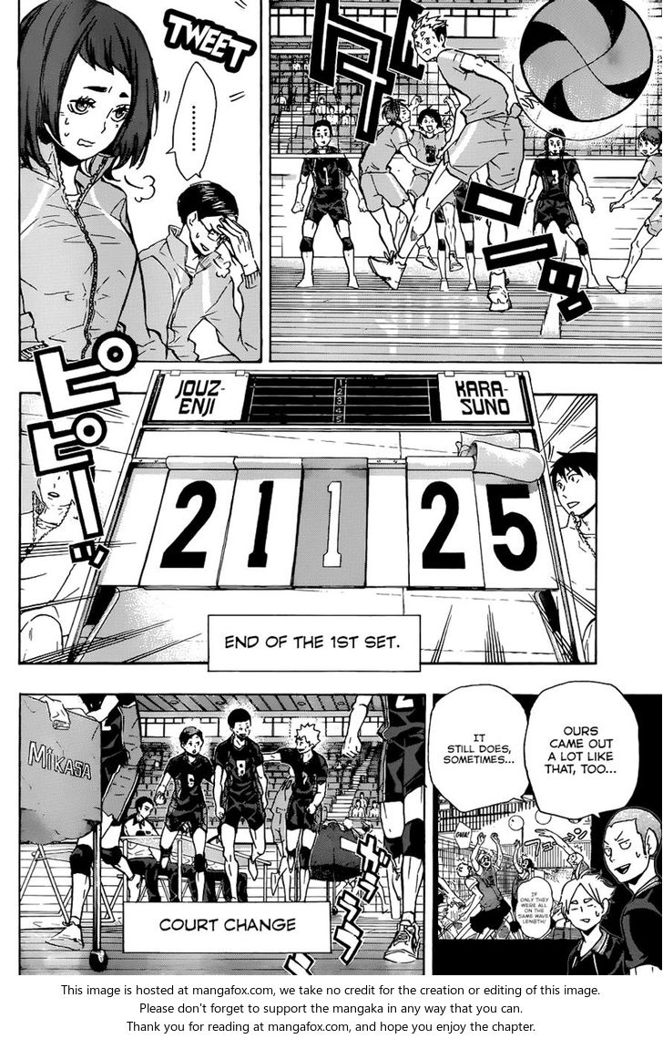 Haikyuu!! Vol.13 Chapter 112 page 4