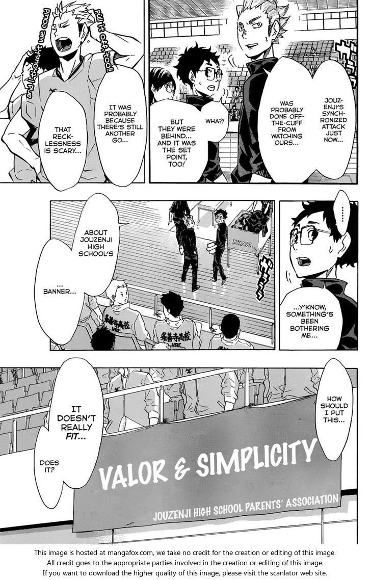 Haikyuu!! Vol.13 Chapter 112 page 5