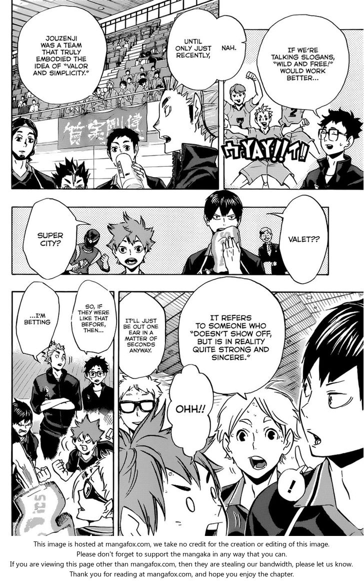 Haikyuu!! Vol.13 Chapter 112 page 6