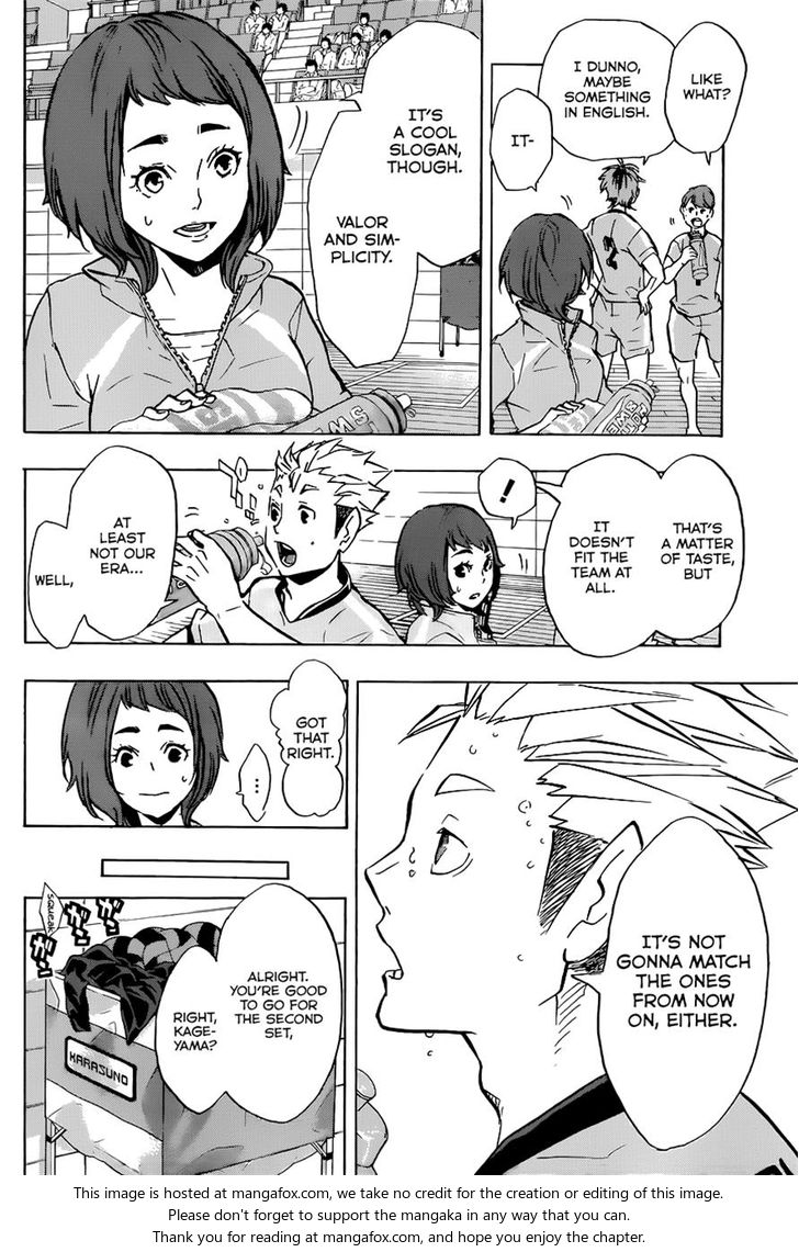 Haikyuu!! Vol.13 Chapter 112 page 8