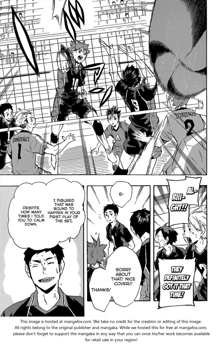Haikyuu!! Vol.13 Chapter 112 page 18