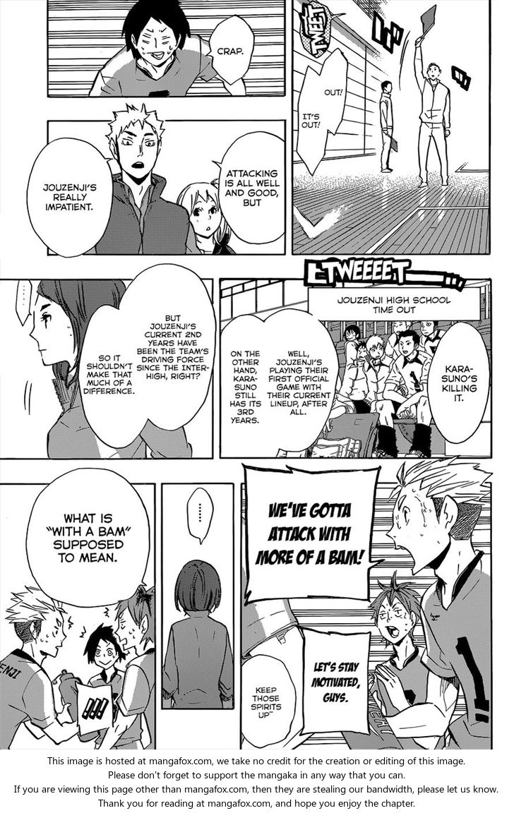 Haikyuu!! Vol.13 Chapter 113 page 14