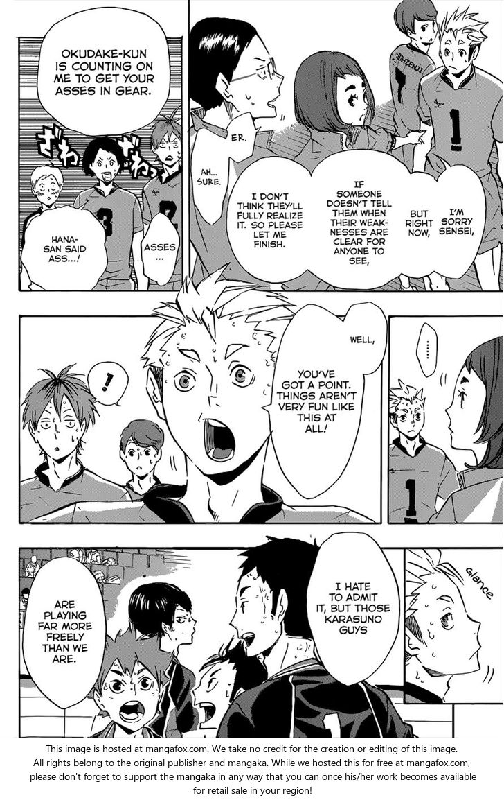 Haikyuu!! Vol.13 Chapter 113 page 17