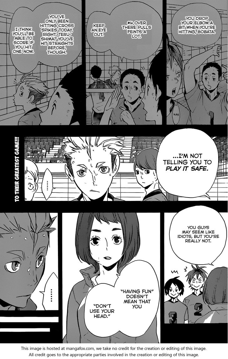 Haikyuu!! Vol.13 Chapter 114 page 4