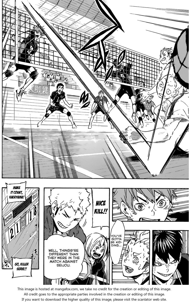 Haikyuu!! Vol.13 Chapter 114 page 15