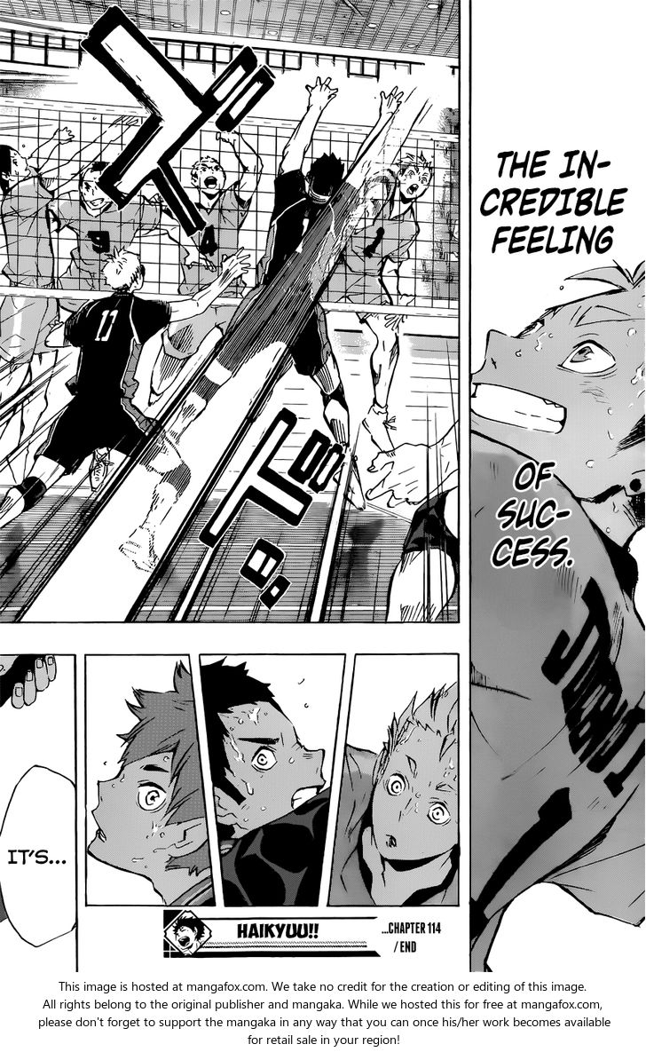 Haikyuu!! Vol.13 Chapter 114 page 21